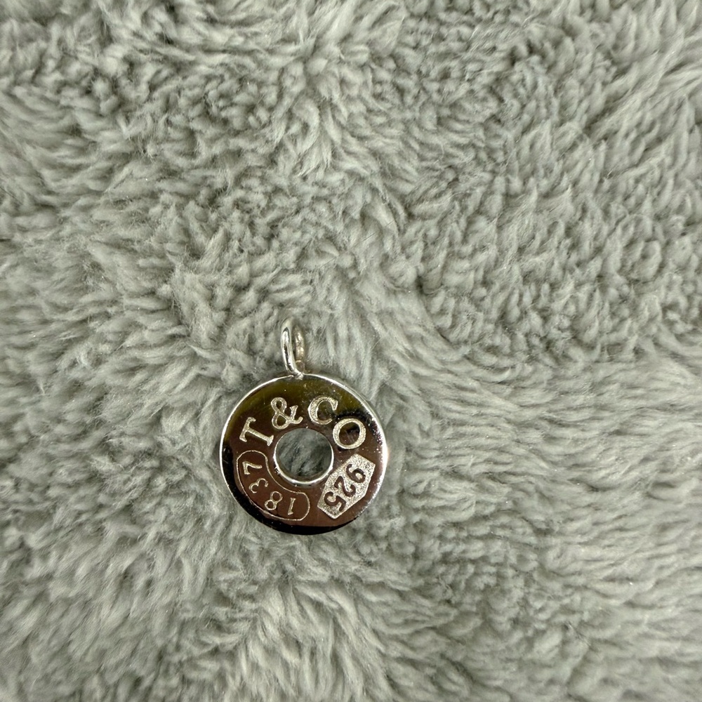 Tiffany & Co. Silver Round Pendant
